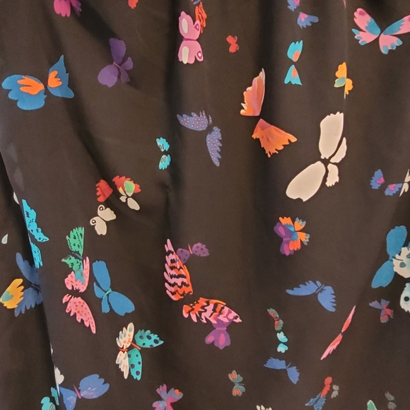 SPENSE Butterfly Off-the-Shoulder Blouse (Large) - Picture 3 of 6